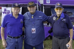 Lou Thomas, President of Historical Aviation Memorial Museum, Mike Fitzmaurice, Medal of Honor Recipient, Dennis Bennett